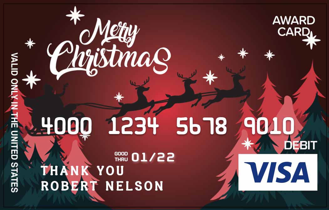 Custom Prepaid Debit Card, Visa Gift Card Designs - Awards2Go